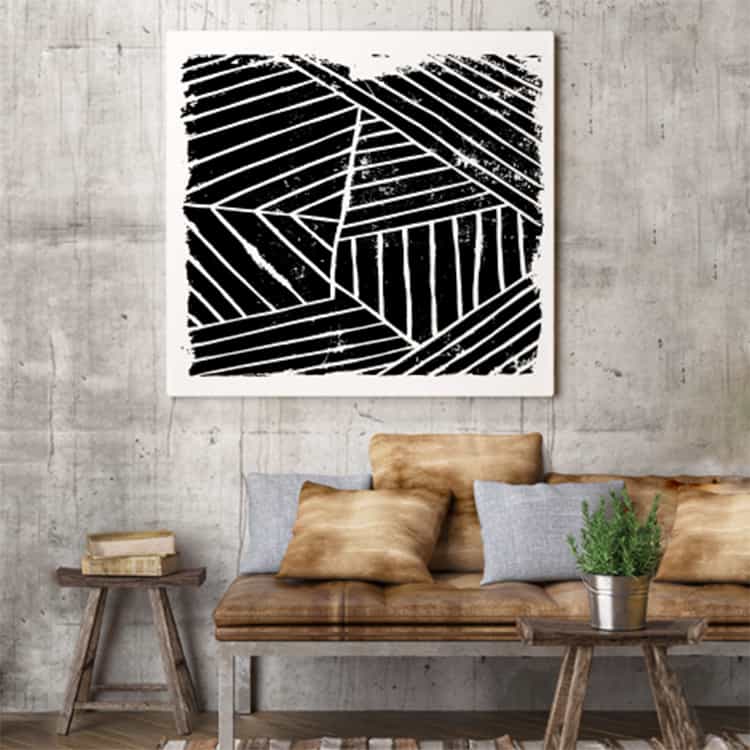 Add a contemporary flair to your home.